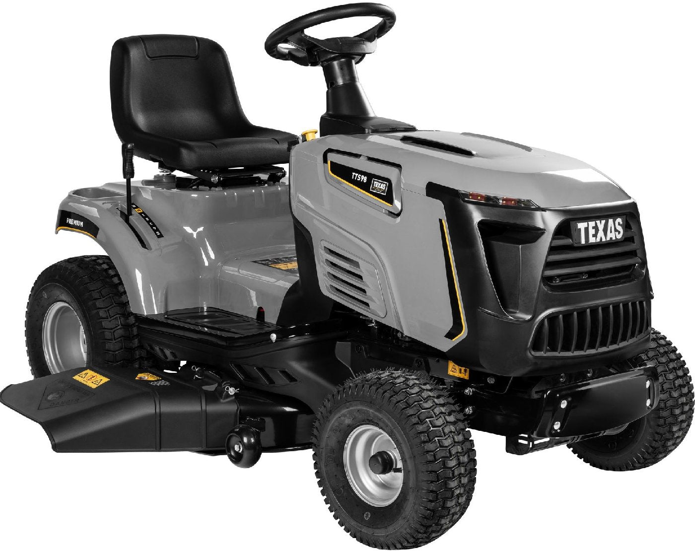 Tracteur de pelouse Texas à éjection latérale Premium TTS98 – modèle 2025-Neuf